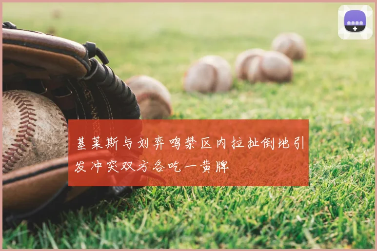 基莱斯与刘弈鸣禁区内拉扯倒地引发冲突双方各吃一黄牌
