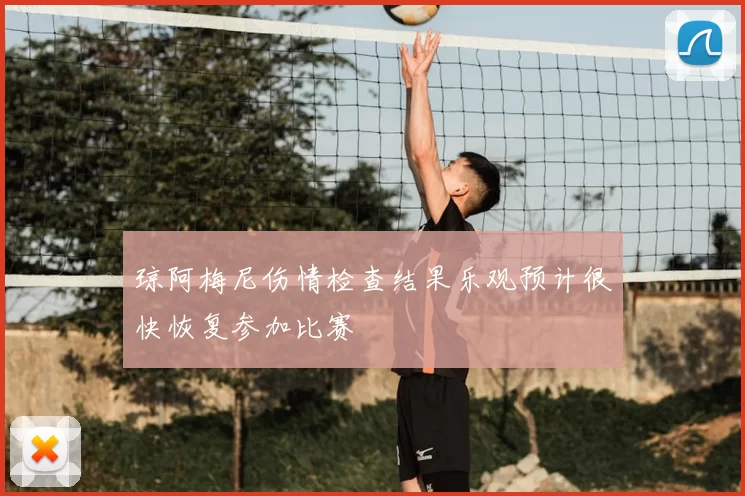 琼阿梅尼伤情检查结果乐观预计很快恢复参加比赛