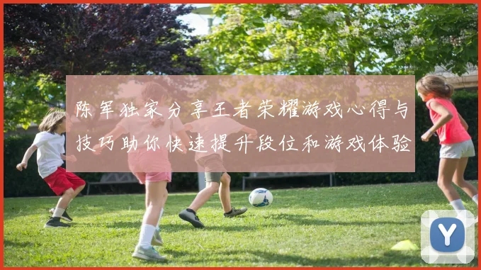 陈军独家分享王者荣耀游戏心得与技巧助你快速提升段位和游戏体验