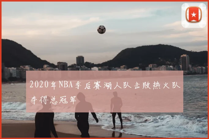 2020年NBA季后赛湖人队击败热火队夺得总冠军