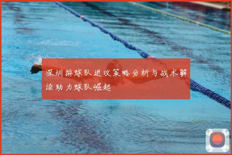 深圳排球队进攻策略分析与战术解读助力球队崛起
