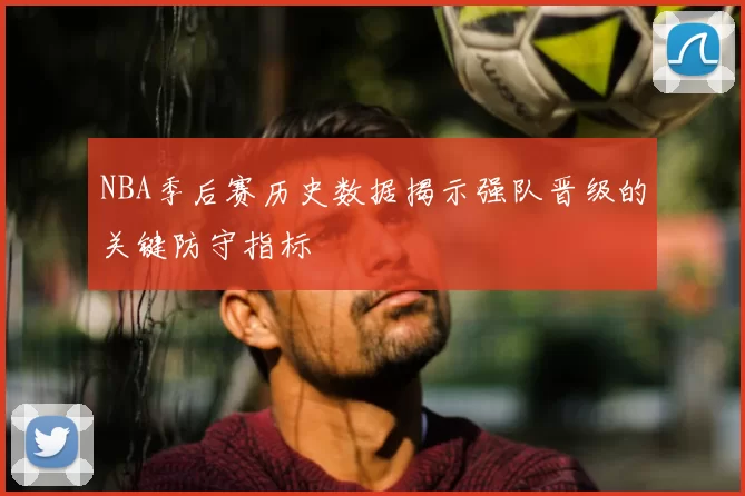 NBA季后赛历史数据揭示强队晋级的关键防守指标