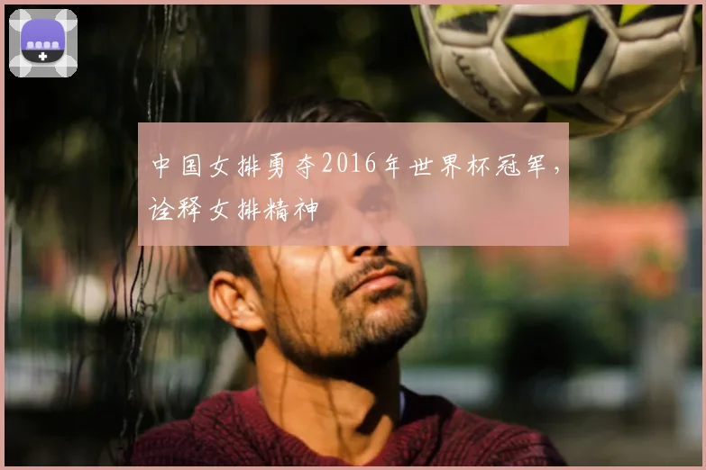 中国女排勇夺2016年世界杯冠军,诠释女排精神