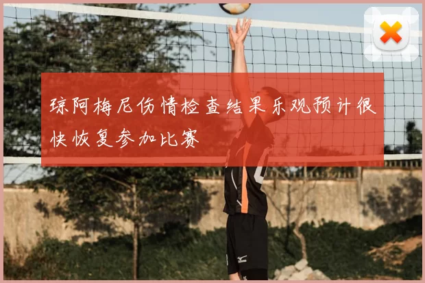 琼阿梅尼伤情检查结果乐观预计很快恢复参加比赛