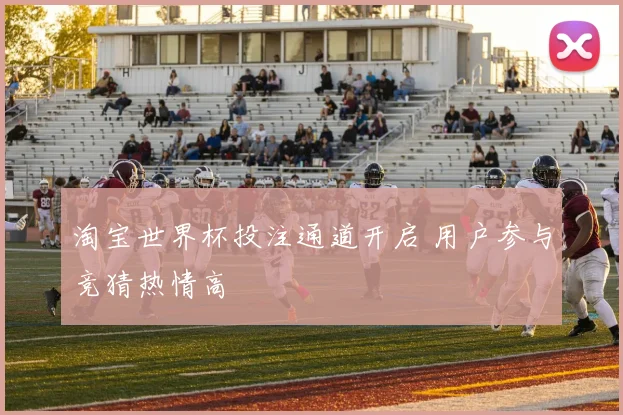 淘宝世界杯投注通道开启 用户参与竞猜热情高